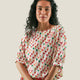 BLOUSE TORID ROND MULTIROUGE