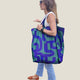 SAC TOTI CALIGRAPHIE VERT