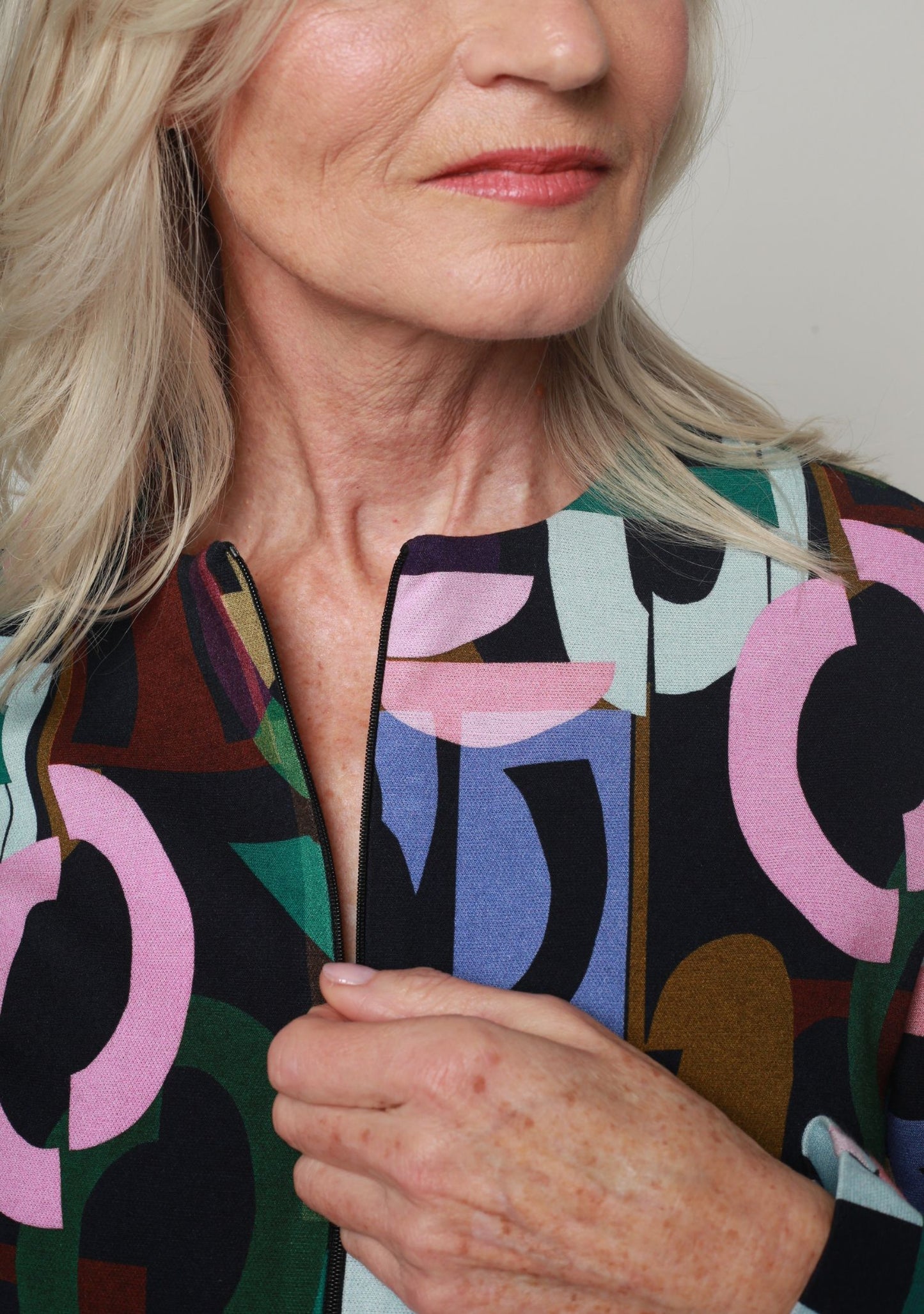 VESTE VAGON ALPHABET VERT