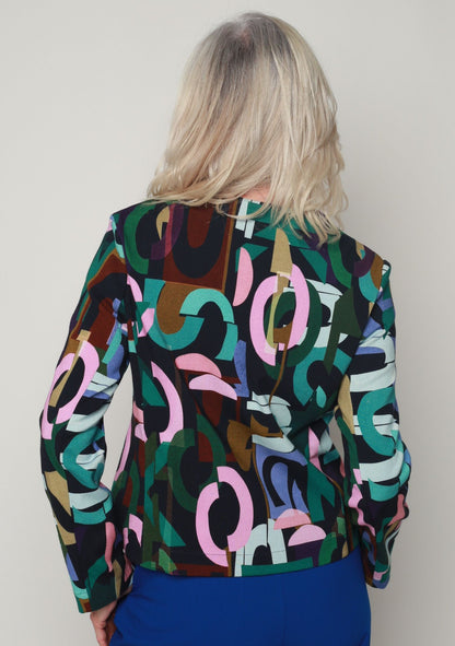 VESTE VAGON ALPHABET VERT