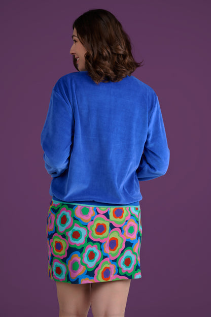 BOMBERS VANILLE UNI BLEU