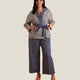 VESTE VAREN TRAIT BLEU