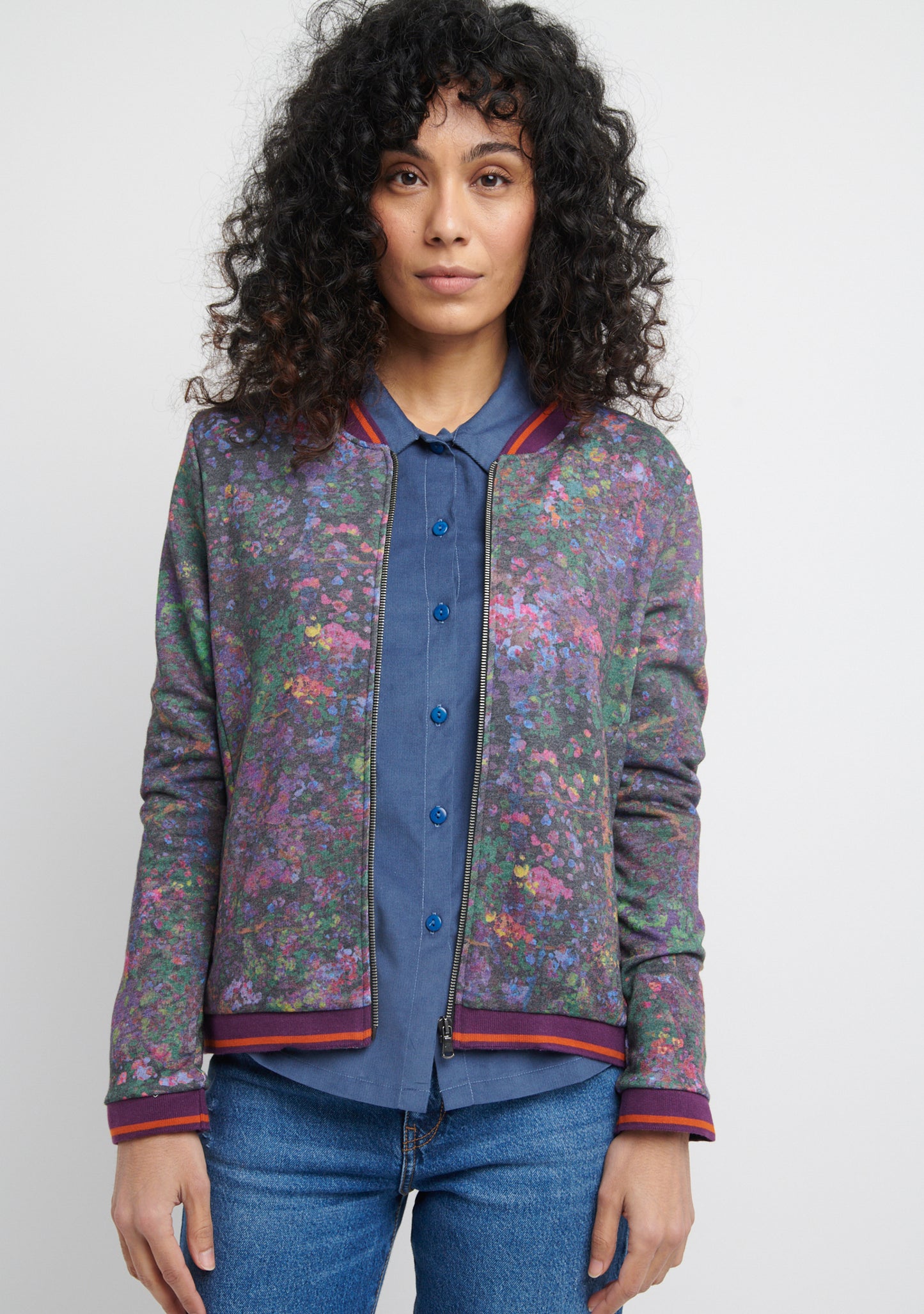 Bomber imprimé luminescent