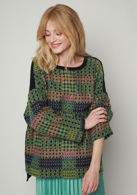 PULL XIPOB FAIENCE ANIS