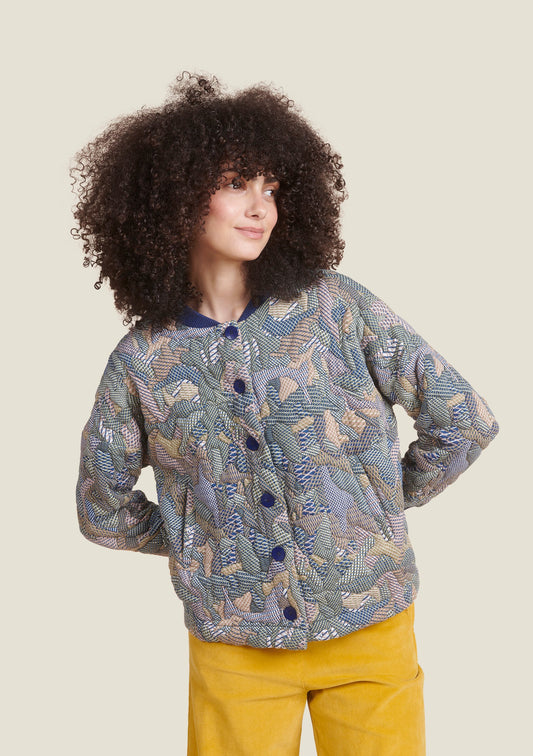 VESTE GULLY GEO KAKI