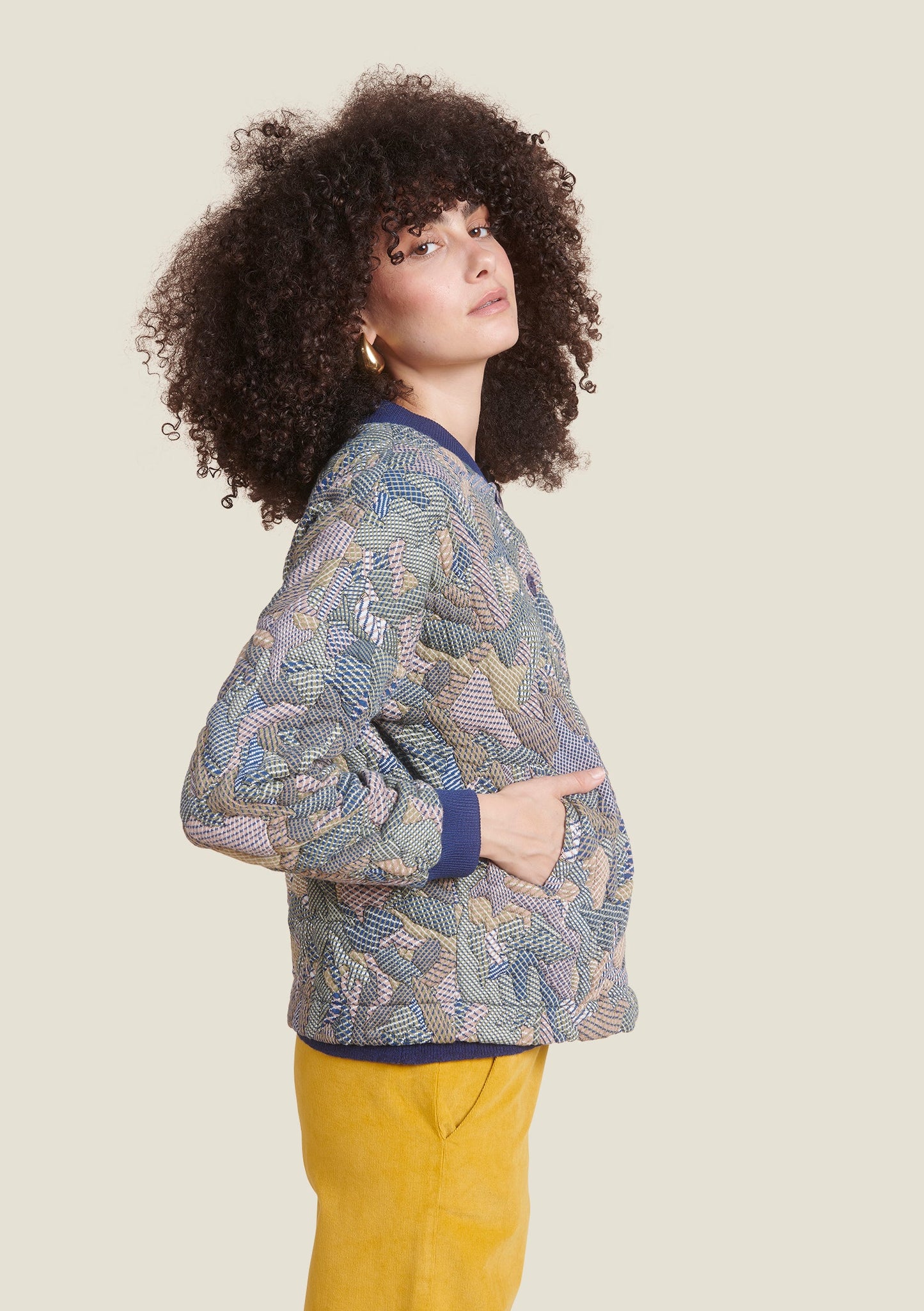 VESTE GULLY GEO KAKI