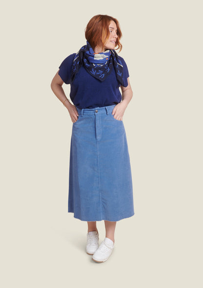 JOHANE UNI BLEU GRIS
