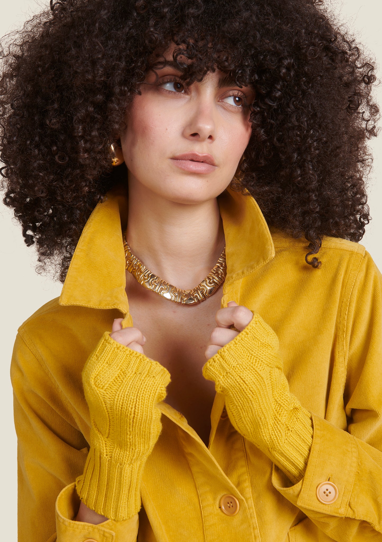 MITAINES MITRESSE UNI MOUTARDE