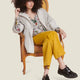 MANTEAU MONCHO UNI ECRU