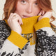 PULL POLUX RATURES JAUNE