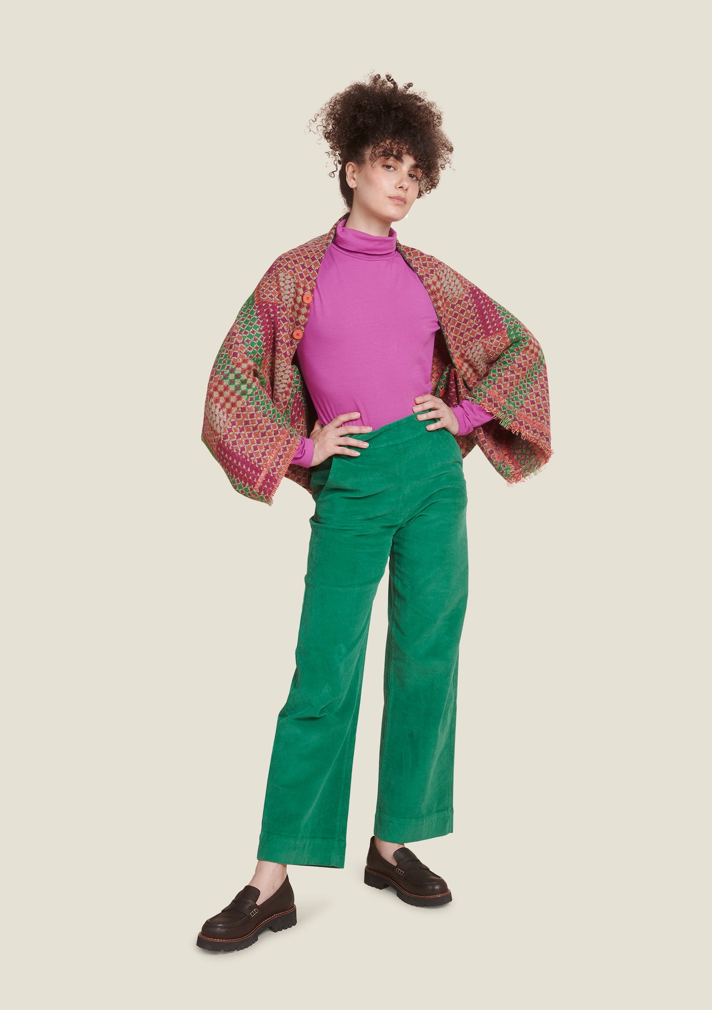 PONCHO FAIENCE ORANGE