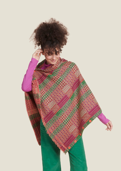 PONCHO FAIENCE ORANGE