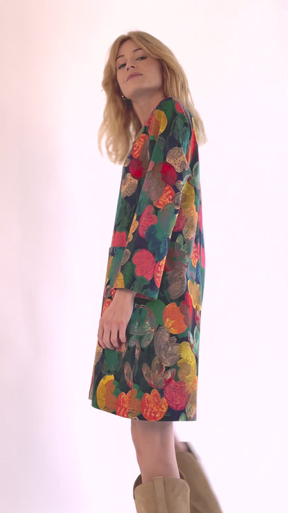 ROBE ROUGI BERLINGOT ORANGE