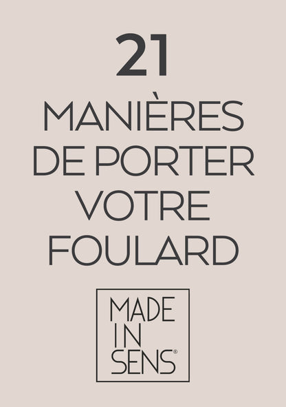 FOULARD FIVER ALPHABET VERT