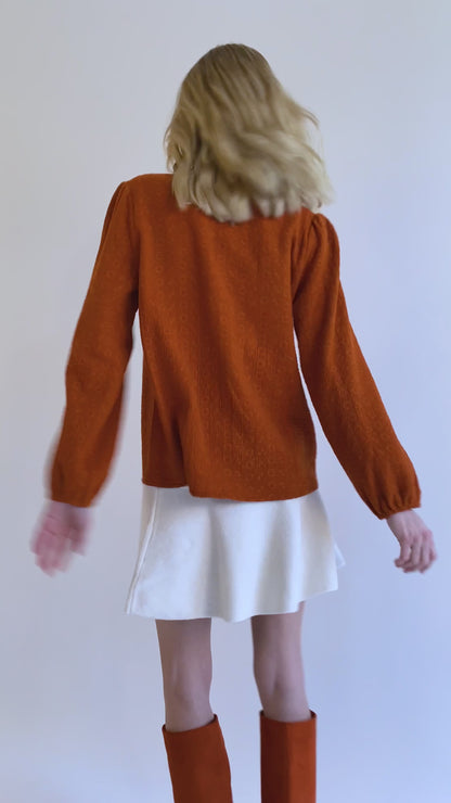 BLOUSE TESSA UNI BRIQUE