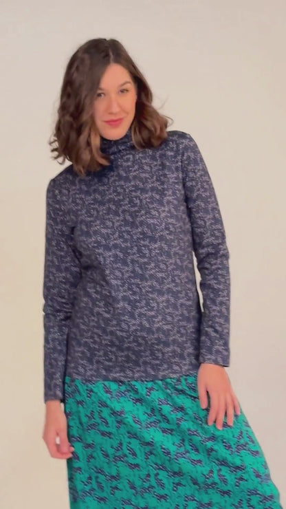 SOUS PULL TECRO LEO BLEU