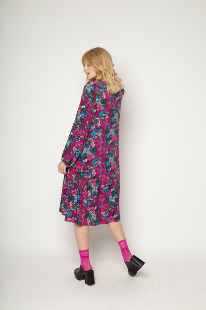 ROBE RACOR FLUORESCENT ROSE