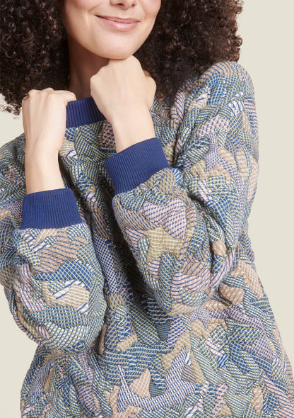 SWEAT SOLENE GEO KAKI