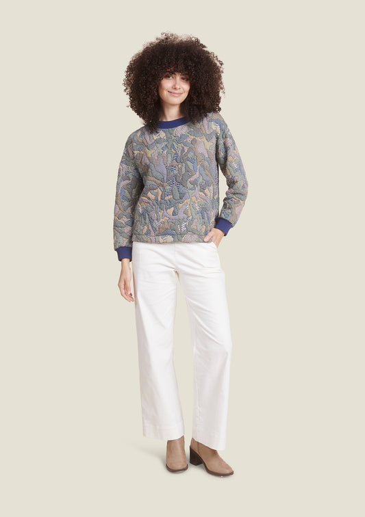 SWEAT SOLENE GEO KAKI