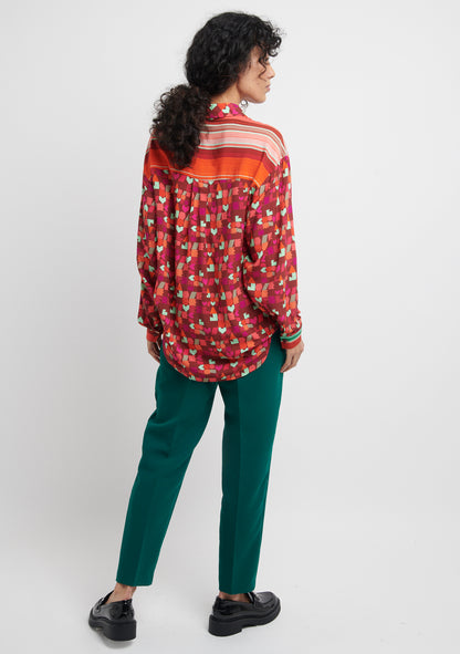 CHEMISE OVERSIZE CLIKE JOIE DE VIVRE
