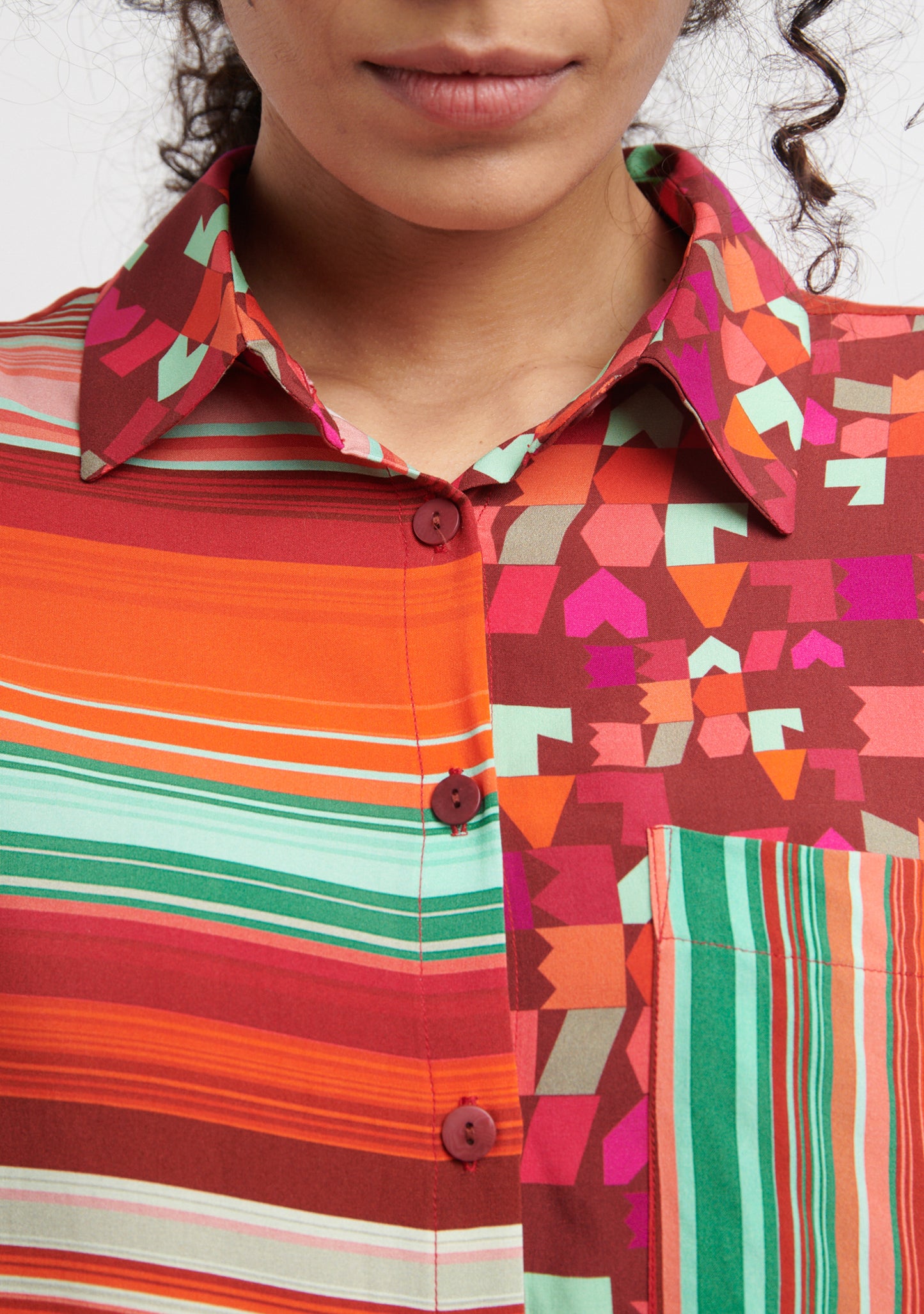 CHEMISE OVERSIZE CLIKE JOIE DE VIVRE