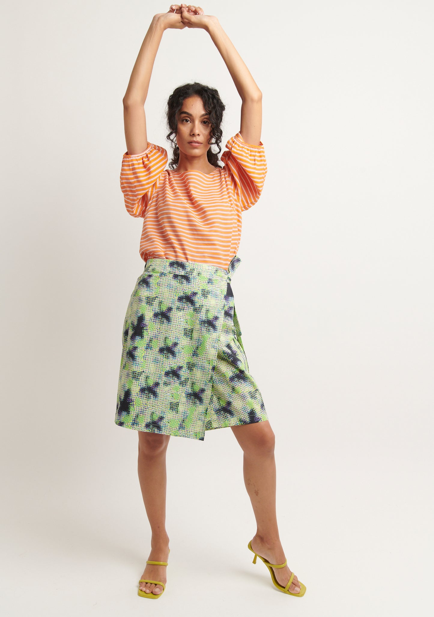 JUPE CULOTTE JUPKU DOTS VERT