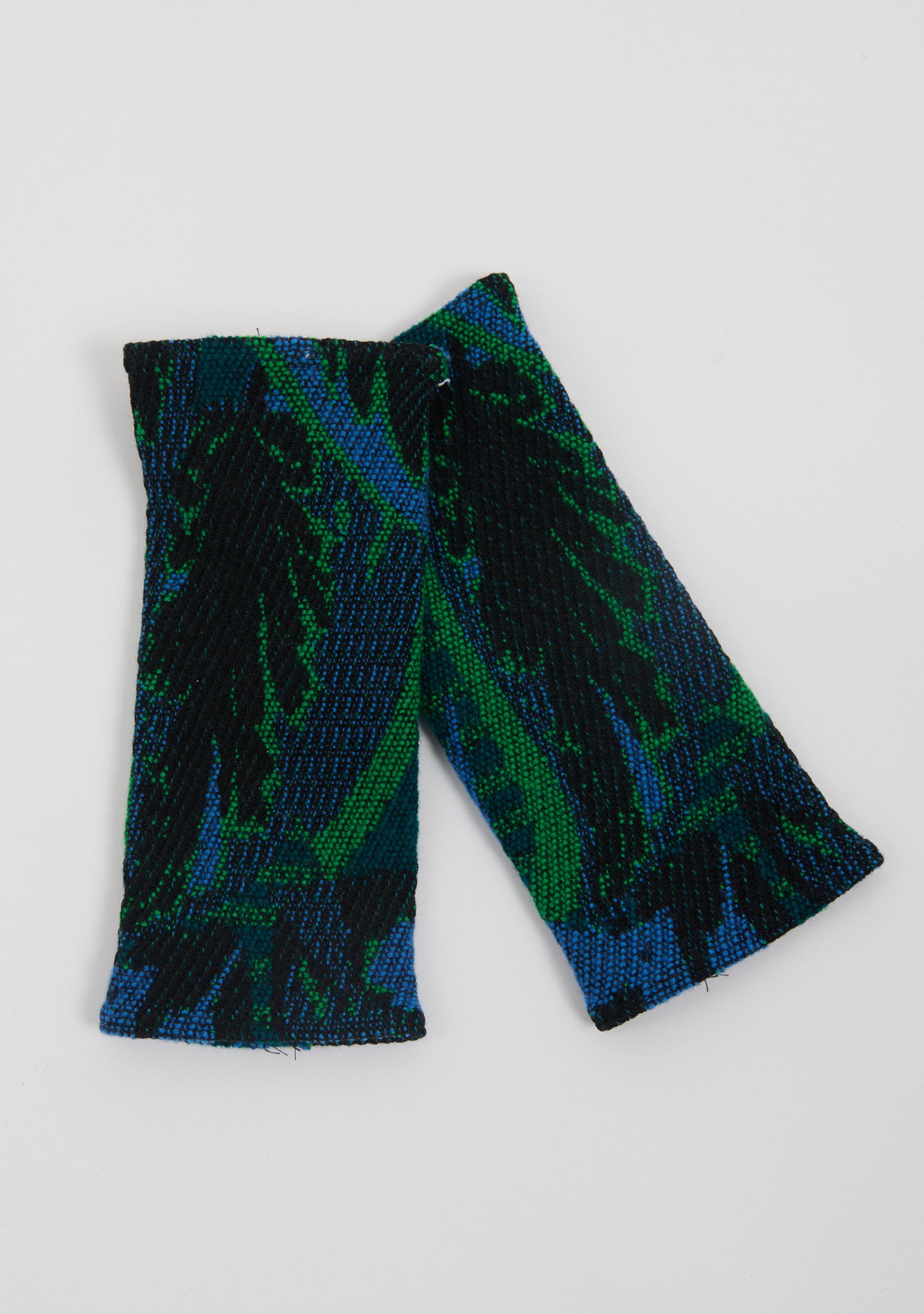 MITAINES MOTIF FOREST VERT