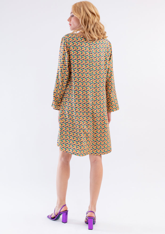 Robe trapèze imprimée Ensemble