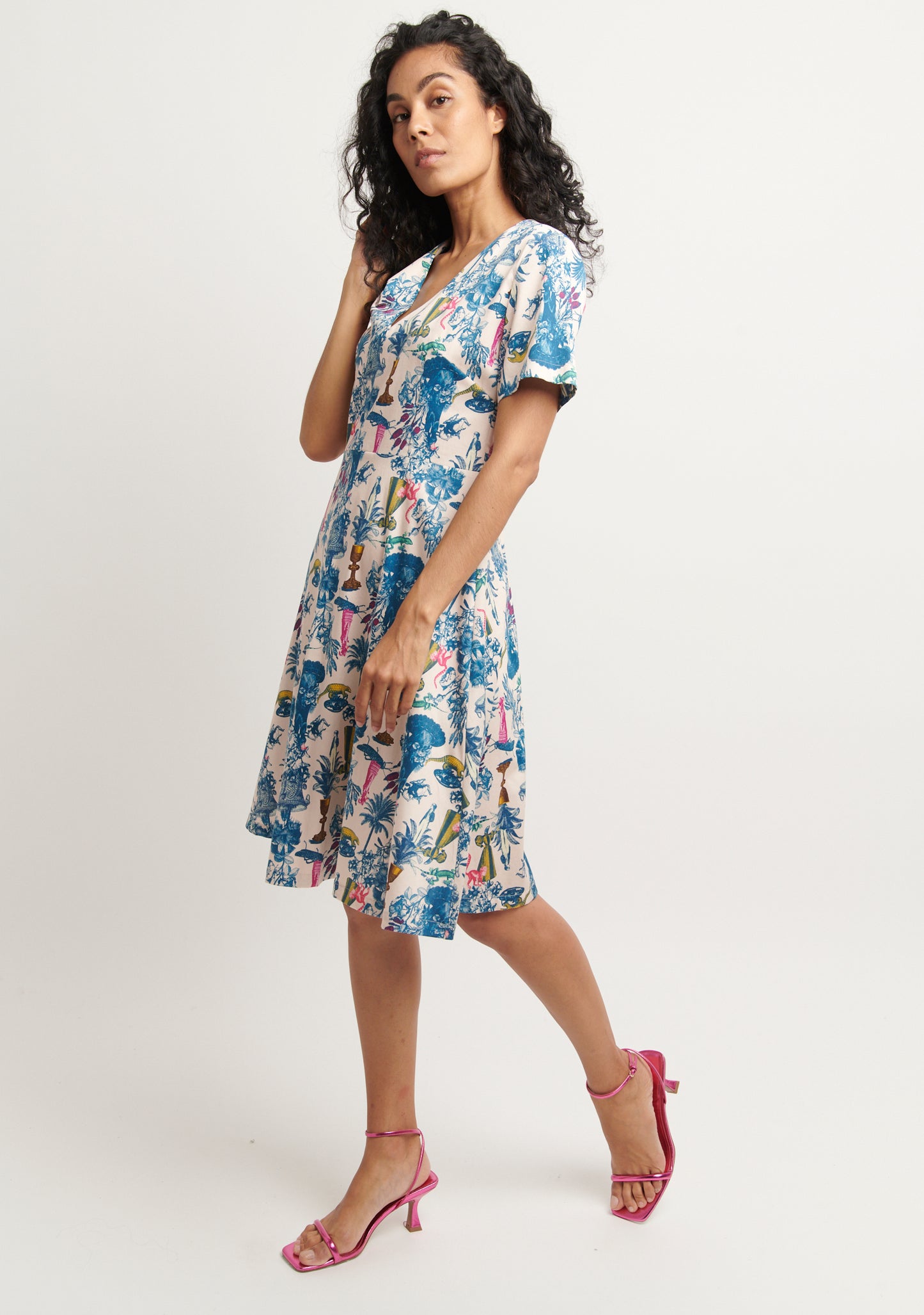 ROBE RIKOU TEATIME BLEU