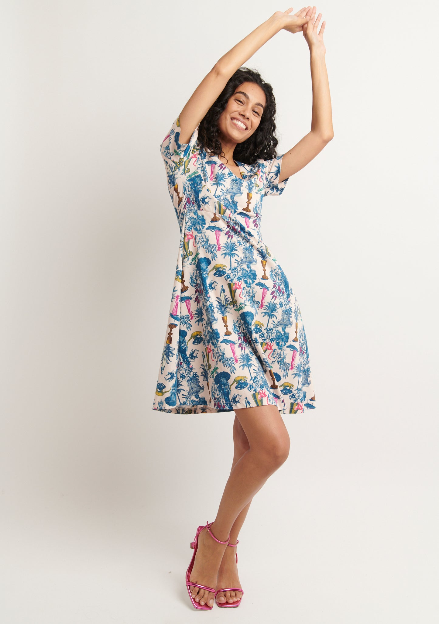 ROBE RIKOU TEATIME BLEU