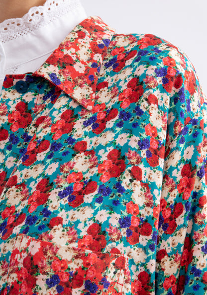 ROBE CHEMISE RINES LIBERTIE BLEU