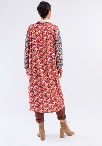 ROBE CHEMISE RINES LIBERTIE BLEU