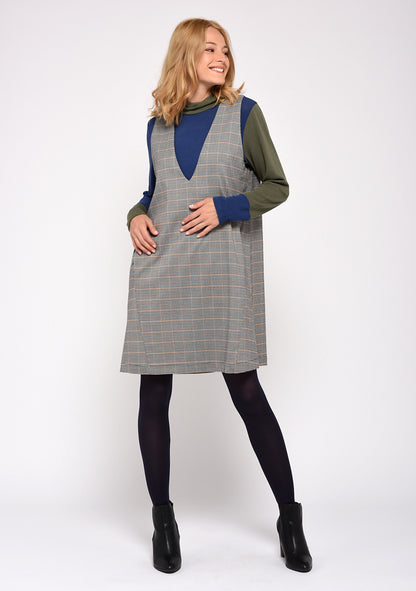 ROBE ROCCO CARREAUX CAMEL