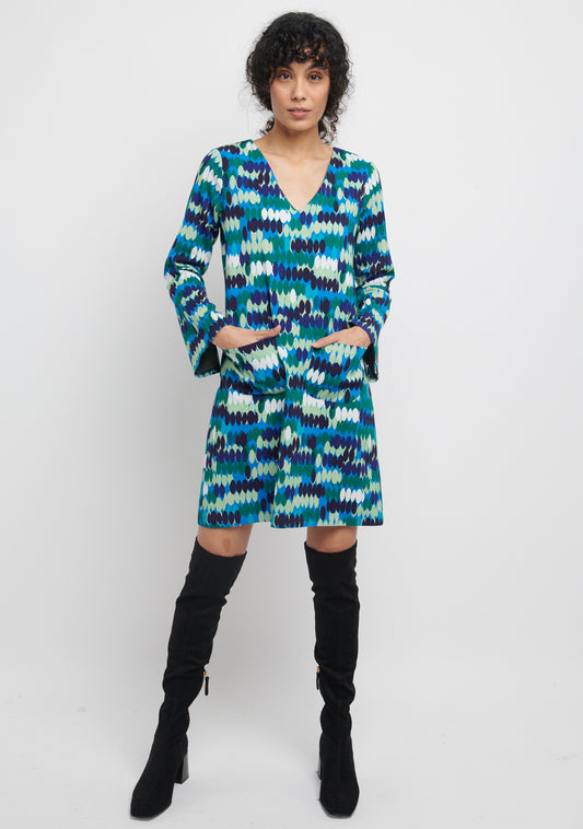 ROBE ROUGI ENRANG BLEU