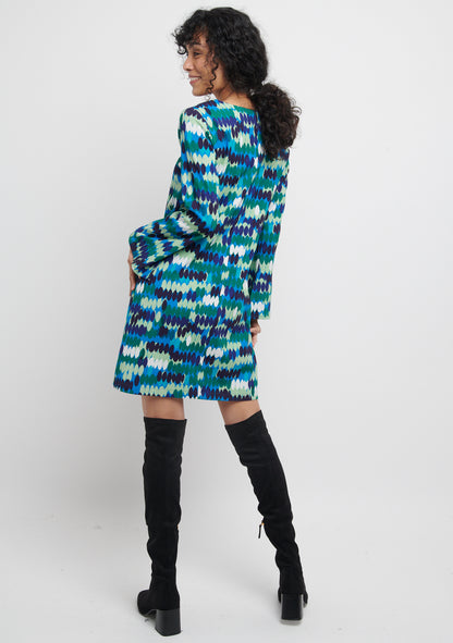 ROBE ROUGI ENRANG BLEU
