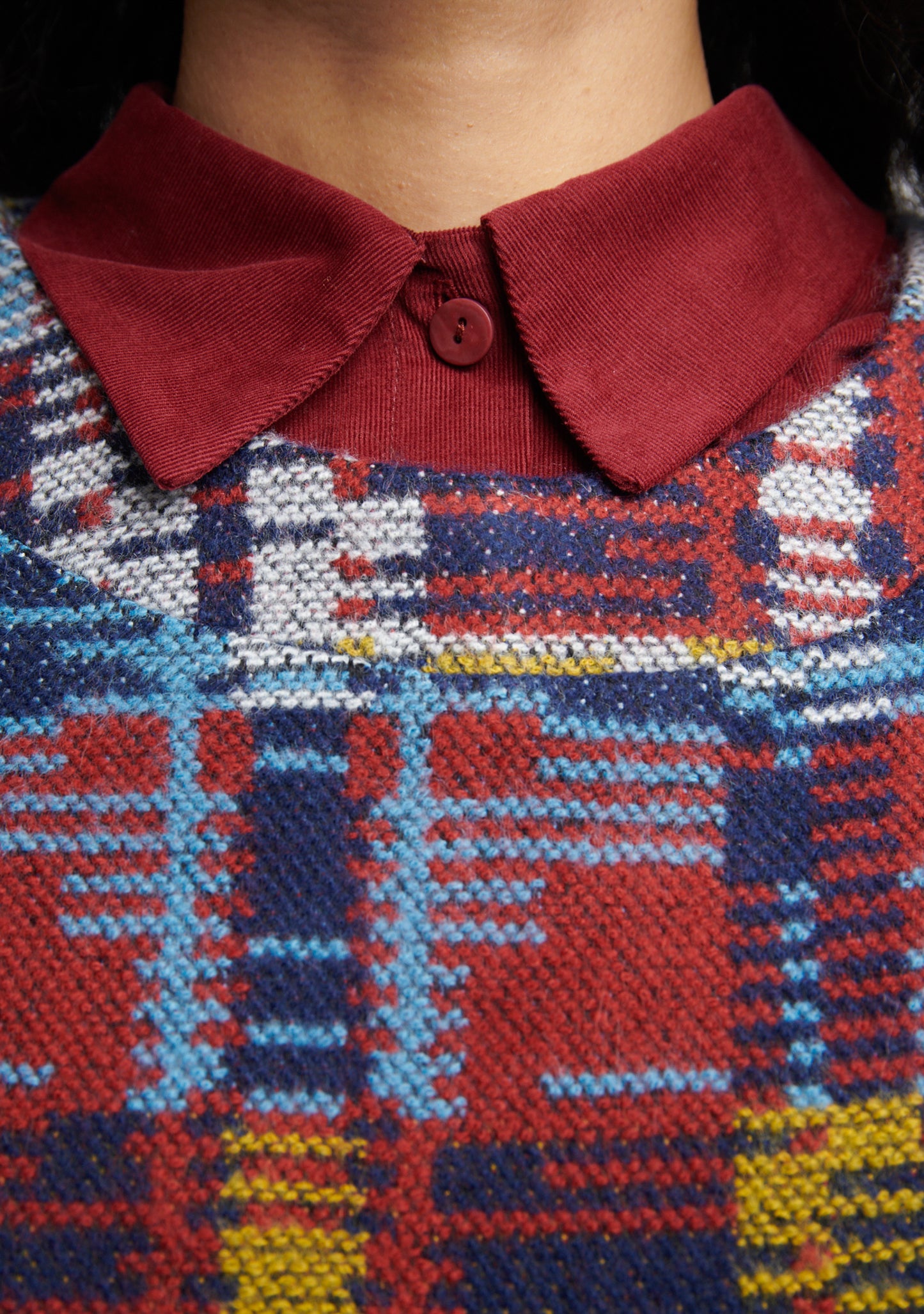 PULL SOUBI LIGNES BLEU