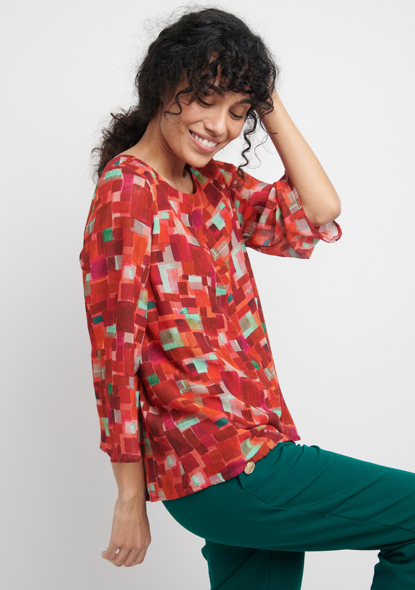 BLOUSE TEIDI AQUARELLE