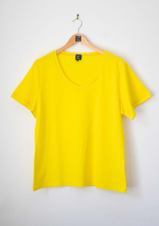 TEE SHIRTS TERON UNI JAUNE