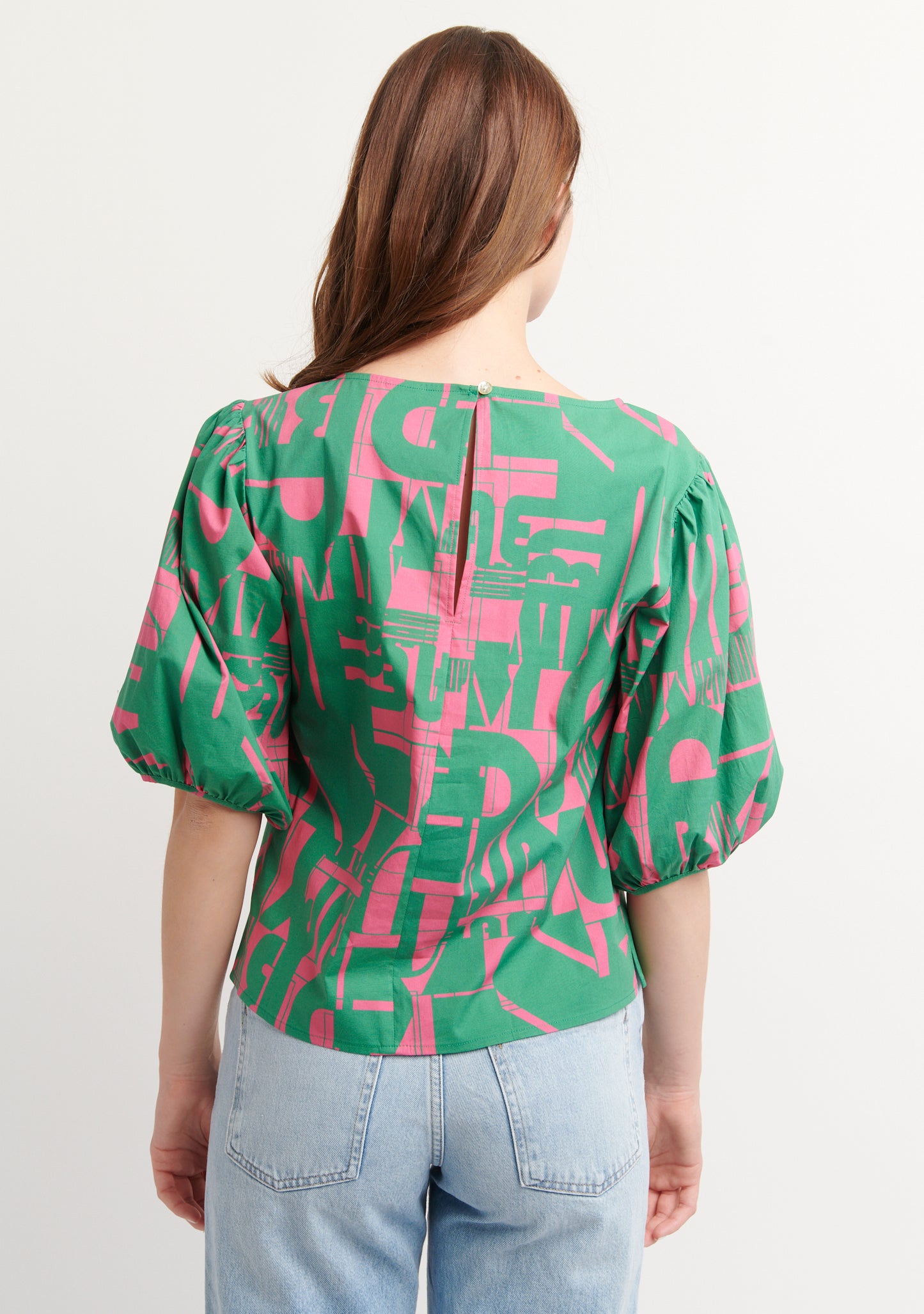 BLOUSE TONKA GRAF VERT