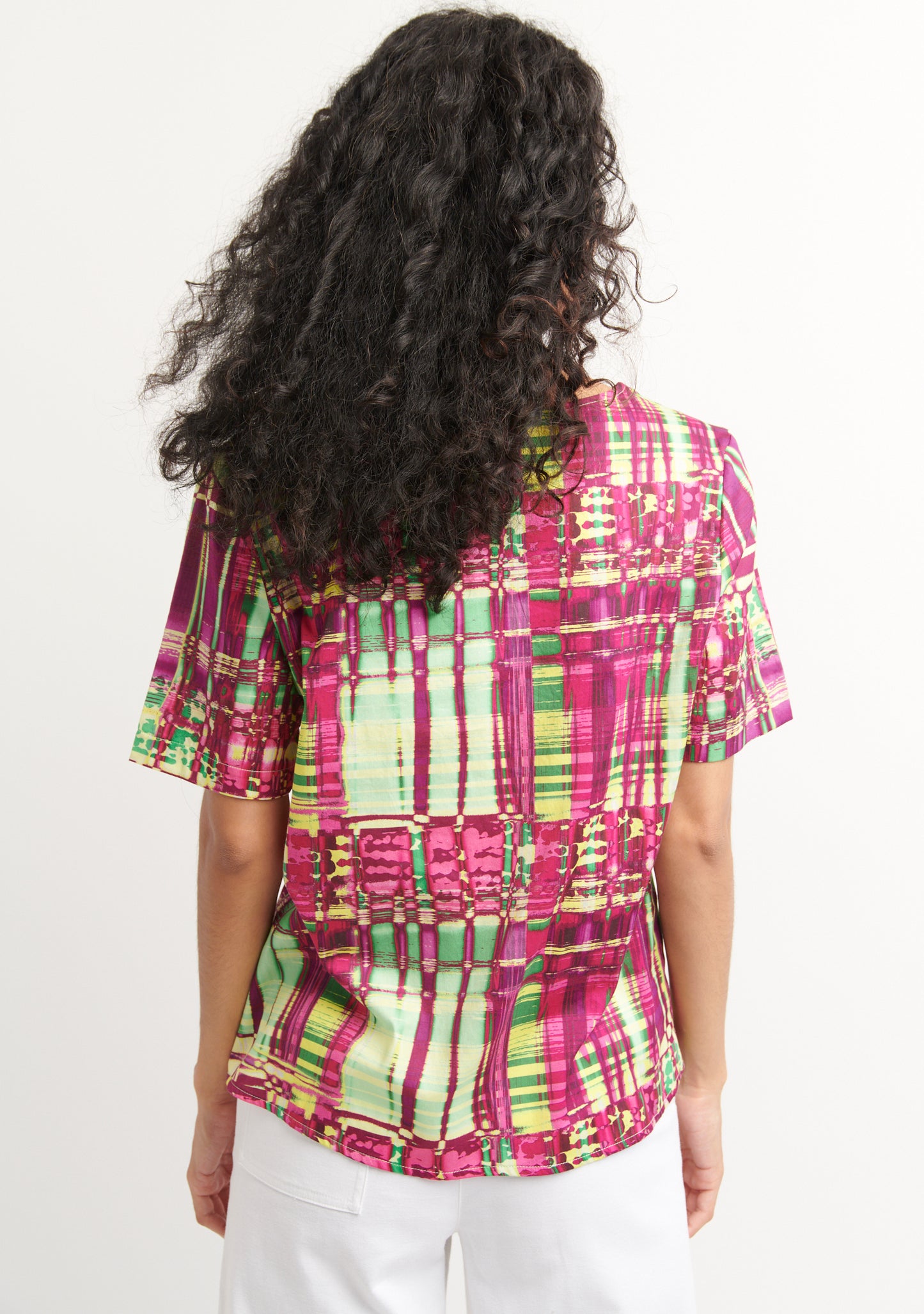 BLOUSE TOPVI FLUO MULTICOLORE