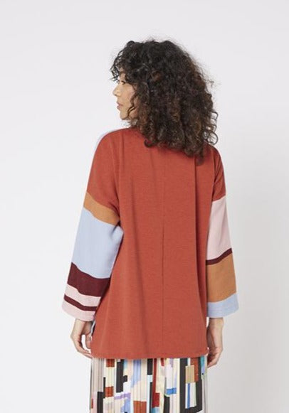 PULL XIPOB RAYURES PASTEL